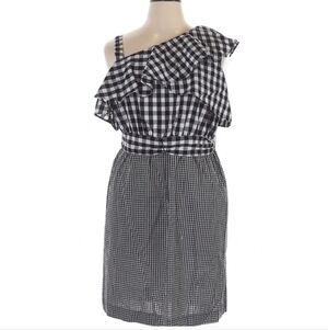 Calvin Klein Size 10 One Shoulder Dress